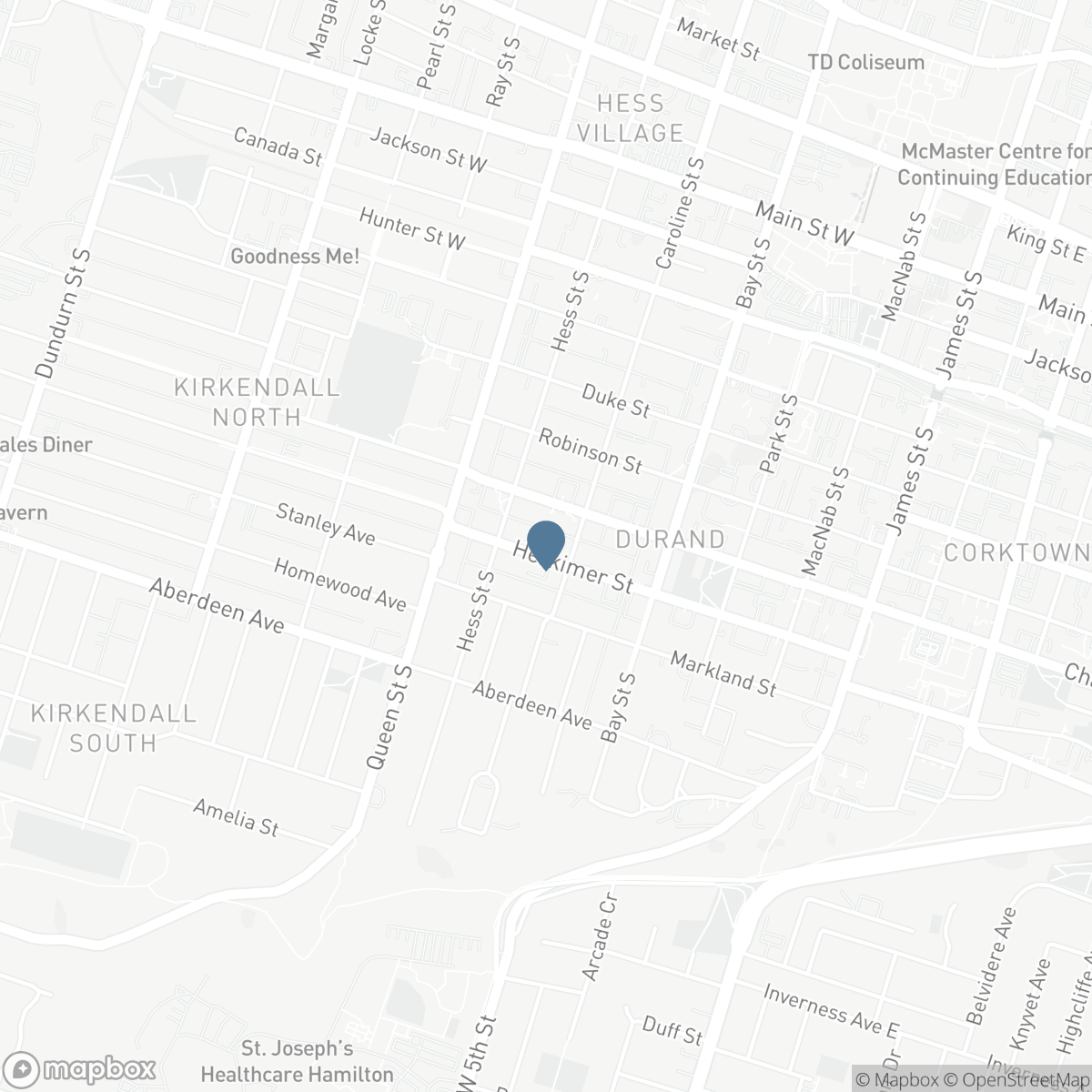 132 HERKIMER Street, Hamilton, Ontario L8P 2H1